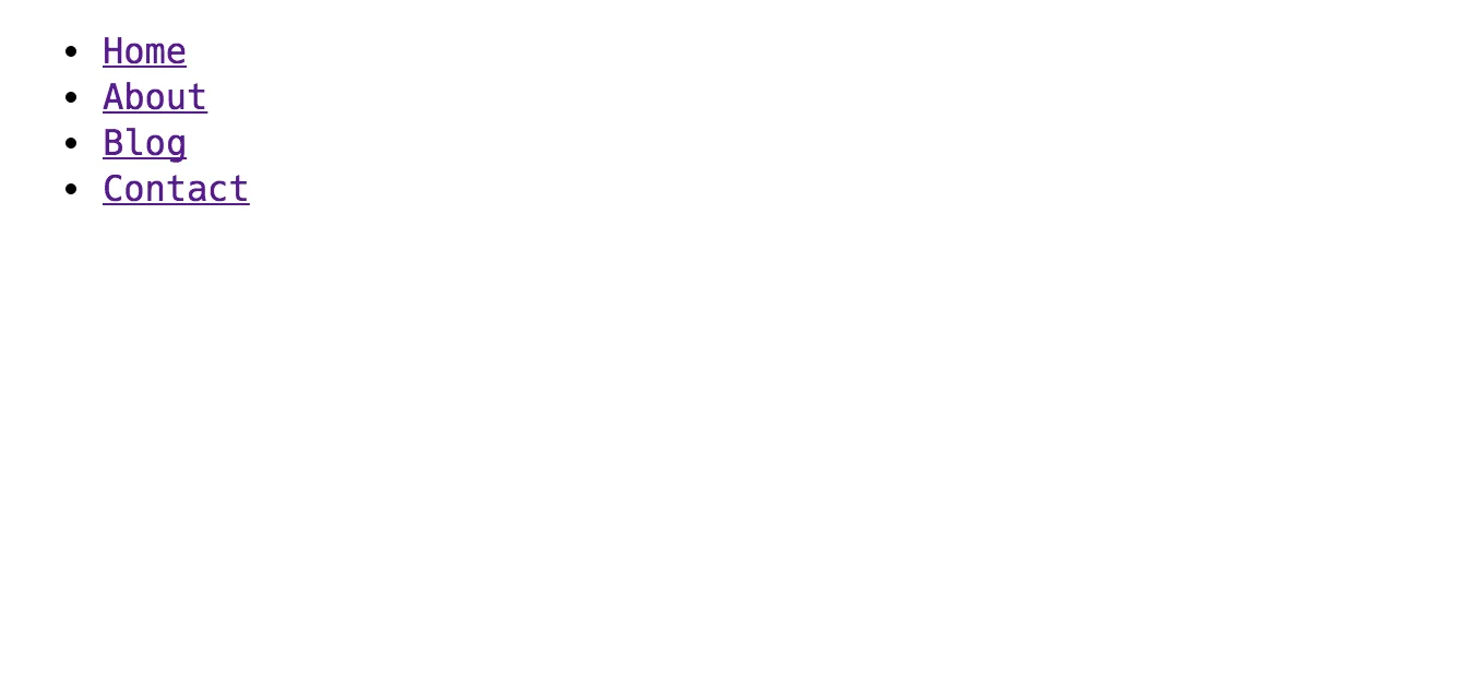 HTML output